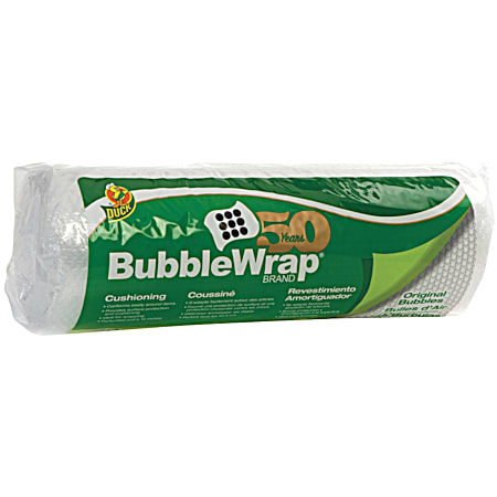 Duck 24 in x 35 ft Clear Original Bubble Wrap Cushioning
