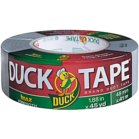 1.88 in x 45 yd Silver Max Strength Duct Tape