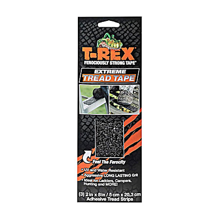 T-Rex T-Rex Extreme Tread Tape 2 in X 8 in - 3 Pk