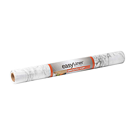 Shurtech 20 in x 6 ft Gray Marble Smooth Top Shelf Liner