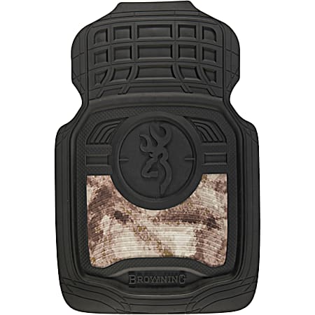 Browning 2 Pc A-TACS AU Camo Trimmable Chevron Front Floor Mats