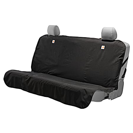 Coverall Black Bench Seat Cover