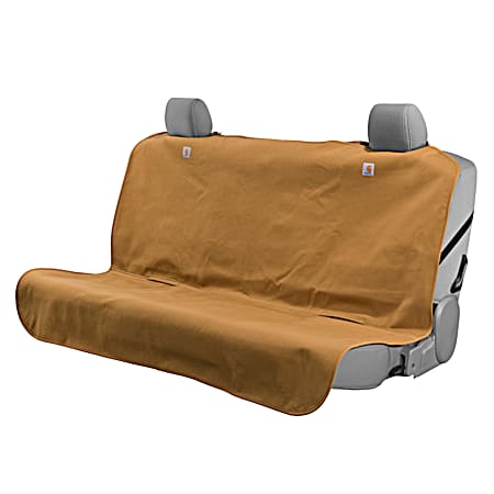 Coverall Brown Bench Seat Cover
