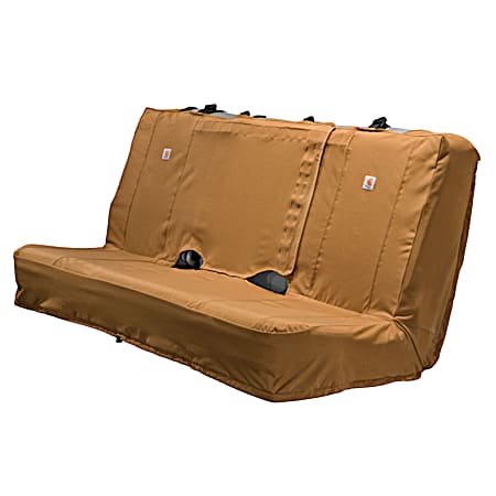 Brown Bench Seat Cover