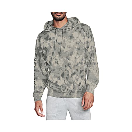 Skechers Men's SKECHDYE Expedition Camo Olive Long Sleeve Cotton French Terry Hoodie