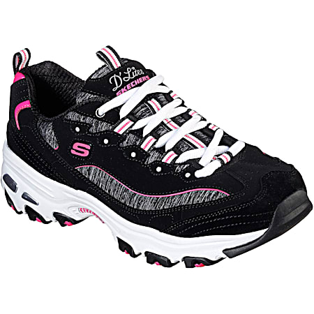 Sport Ladies' D'Lites Me Time Black/Pink Athletic Shoes