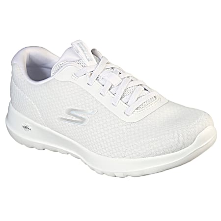 Ladies' White Go Walk Joy Ecstatic Shoes by Skechers Performance at ...