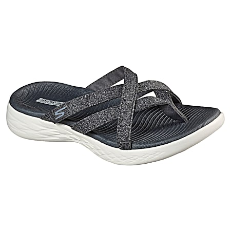 Performance Ladies' On The Go Dainty Charcoal Sandals