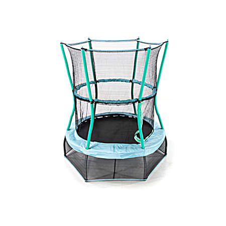 Blue Pad 48 in Round Mini Bouncer