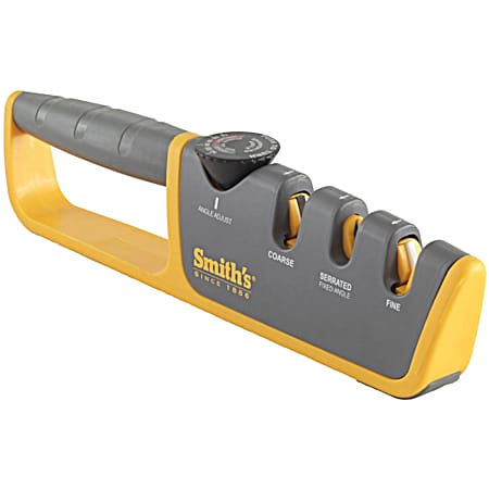 Adjustable Angle Pull-Thru Knife Sharpener