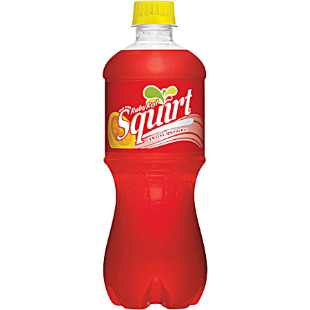 Squirt Thirst Quencher Ruby Red 20 oz Soda