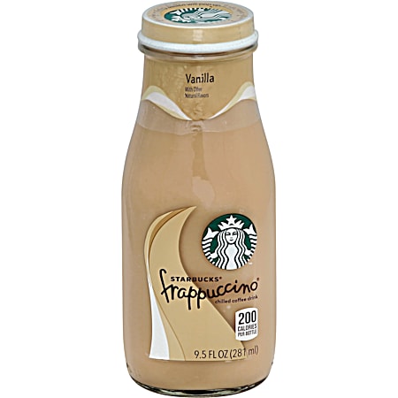 Starbucks Frappuccino 9.5 oz Vanilla Chilled Coffee