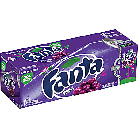 12 oz Grape Soda - 12 Pk