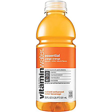 Glaceau Vitamin Water 20 oz Essential Orange-Orange Vitamin Water