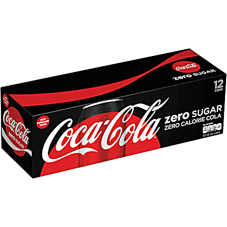 Zero Sugar 12 oz Soda - 12 Pk