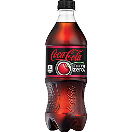 Coca-Cola Cherry Zero 20 oz Cherry Soda