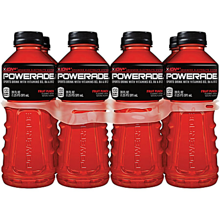 ION4 Fruit Punch Sports Drink - 8 Pk