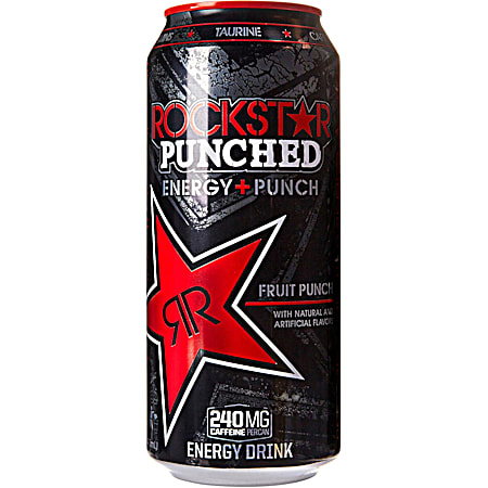 Punched Energy + Punch 16 oz Fruit Punch Energy Drink