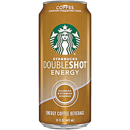 Starbucks Doubleshot Energy 15 oz Coffee Energy Coffee