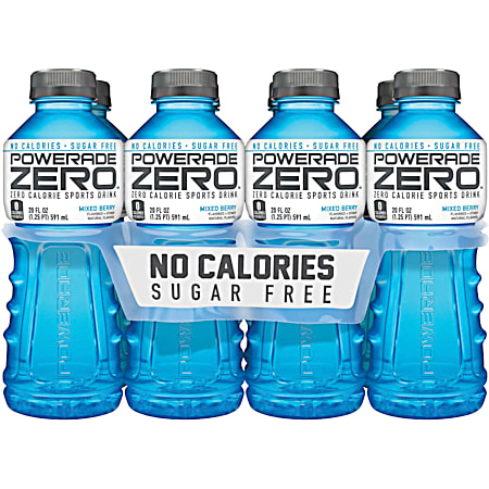 Zero Mixed Berry Zero Calorie Sports Drink - 8 Pk