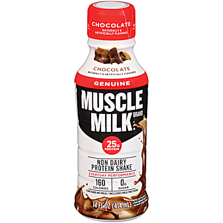 Muscle Milk Genuine 14 oz Chocolate Non-Dairy Protein Shake
