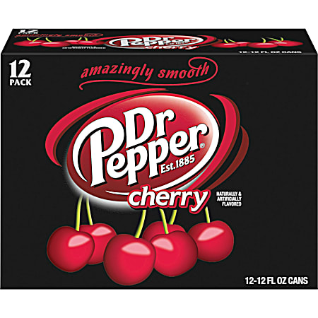 Dr Pepper Cherry 12 oz Soda - 12 Pk
