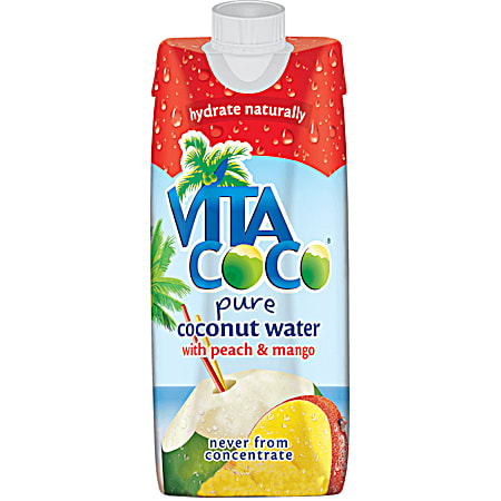 Vita Coco 16.9 oz Pure Coconut Water w/ Peach & Mango