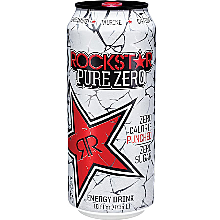 Pure Zero 16 oz Punched Zero Calorie & Zero Sugar Energy Drink