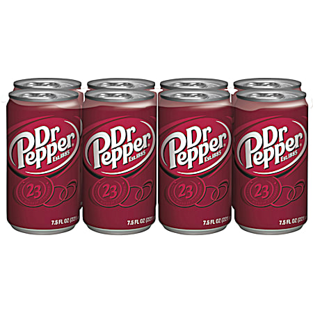 Dr Pepper 7.5 oz Soda - 8 Pk