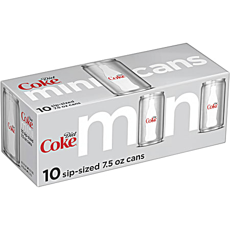 Mini 7.5 oz Soda - 10 Pk