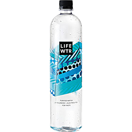 Life WTR 1 L pH Balanced Bottled Purified Drinking Water w/ Electrolytes