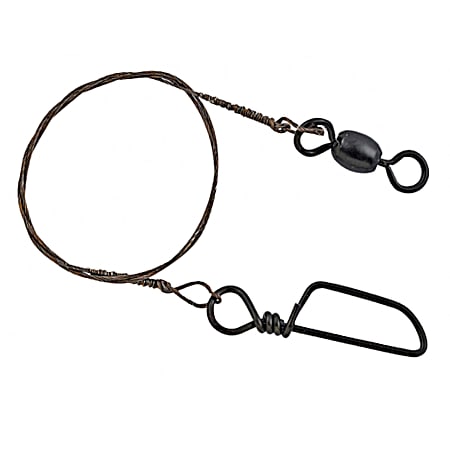 Wire Leader with Crane Swivel for Pike & Muskie