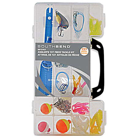137 Pc. Deluxe Angler's Tackle Kit