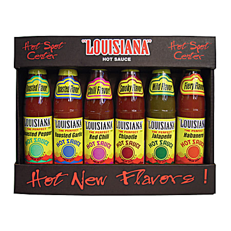 Louisiana Brand Hot Spots - 6 Variety Pack