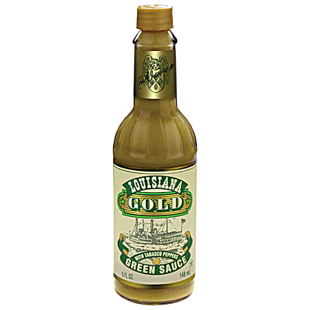 Gold Green Pepper Sauce - 5 Oz.