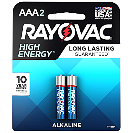 AAA Alkaline Battery - 2 Pk