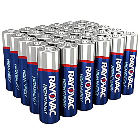 AA Alkaline Batteries - 30 Pk