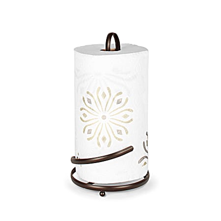 Spectrum Diversified Designs Ashley Bronze Paper Towel Holder