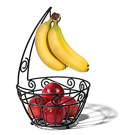 Scroll Black Fruit Tree