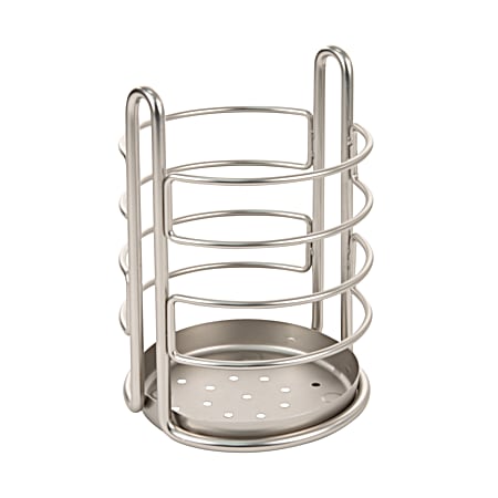 Spectrum Diversified Designs Euro Satin Nickel Utensil Holder
