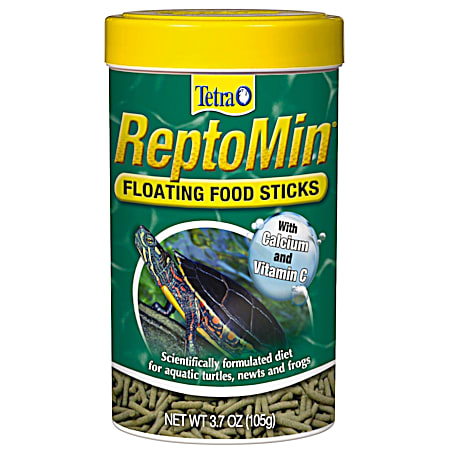 3.7 oz ReptoMin Floating Food Sticks
