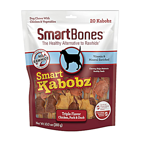 10 oz Smart Kabobz Dog Treats - 20 Ct.