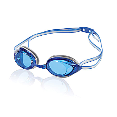 Speedo Adult Blue/Blue Lens Vanquisher 2.0 Goggles