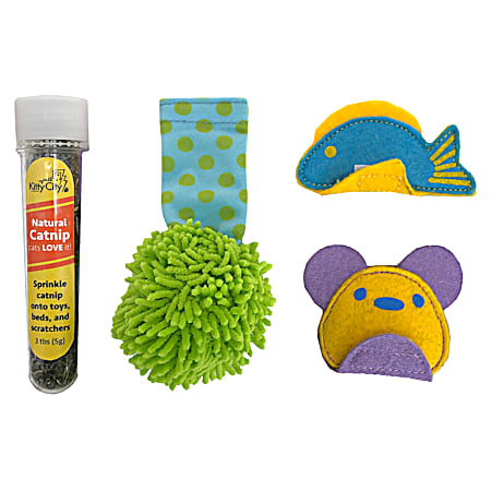 Refillable Catnip Toys Variety Pack