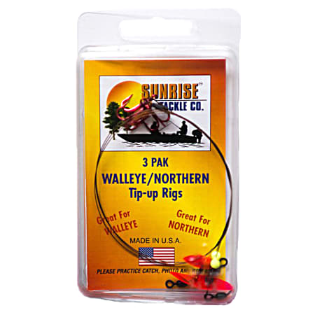 Wire Tip-Up Pike Rigs - 3 Pk.