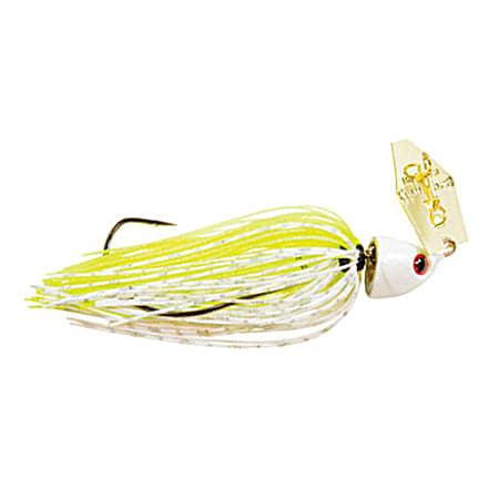 Z-Man ChatterBait Freedom - Chartreuse/White