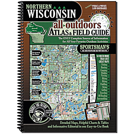Sportsman's Connection Northern Wisconsin All-Outdoors Atlas & Field Guide