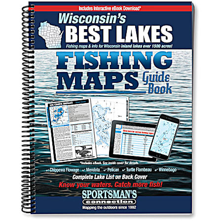 Sportsman's Connection Wisconsin's Best Lakes Fishing Maps Guide