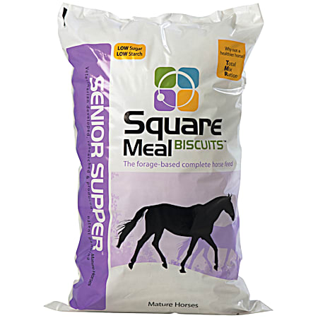 35 lb Senior Supper Square Meal Horse Biscuits