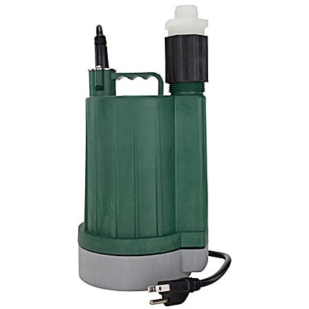 Zoeller 1/3 HP Thermoplastic Pro Auto Utility Pump